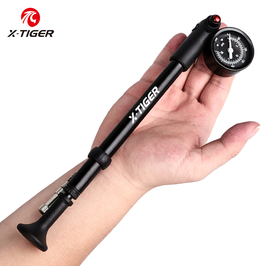 Shock Pump Suspension - X-TIGER Portable High-pressure 300psi Bike Air