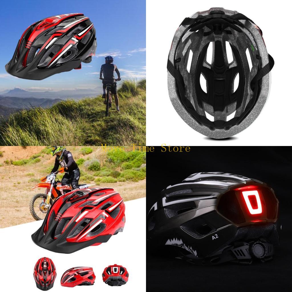 Mountain Biking Helmet Kids - 92ME Men Women Unisex LED Light