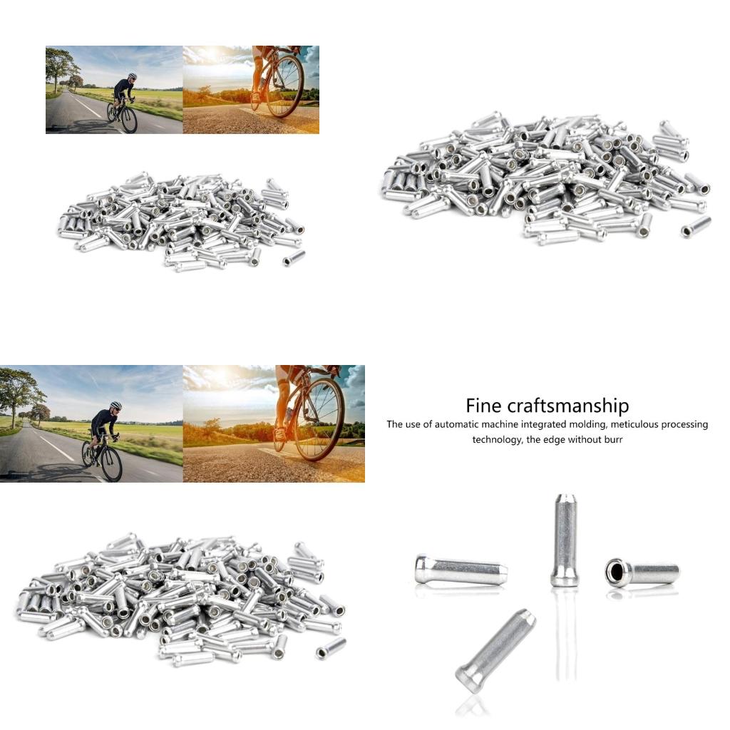 Mountain Biking Tips - Q39E 100 Pcs Bike Cable End