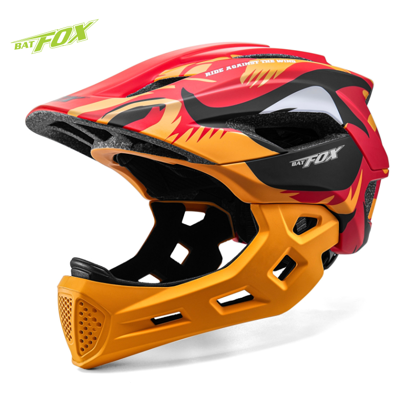 BATFOX Kids Full Face Bike Hel - огляд і ціна Mountain Biking Helmet Kids