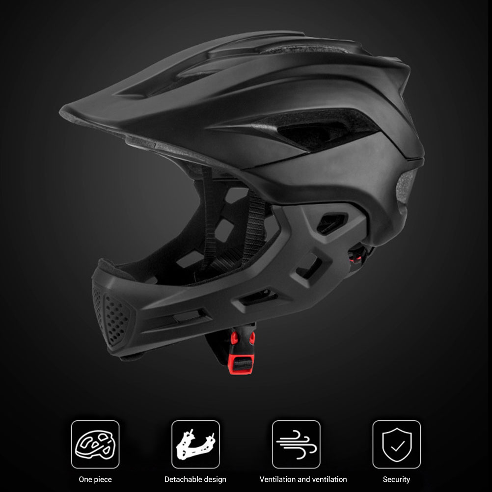 2 in 1 Kids Full Face Bike Hel - огляд і ціна Mountain Biking Helmet Kids