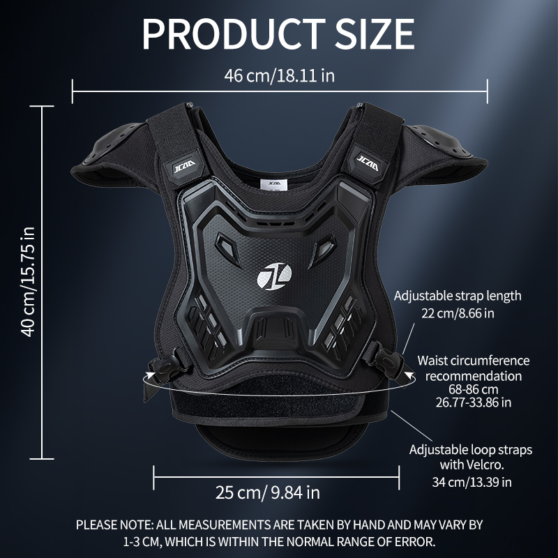 JCAA Children Motorcycle Chest - огляд і ціна Mountain Biking Chest Protector