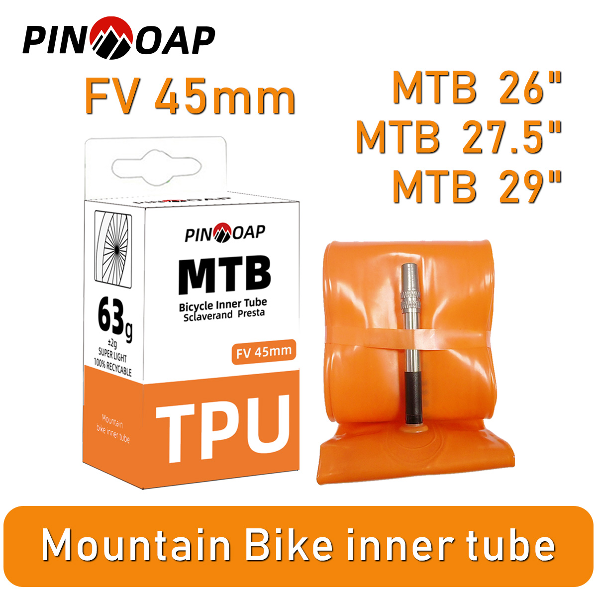 PINMOAP Mountain Bike Inner Tu - огляд і ціна Mountain Biking Tube