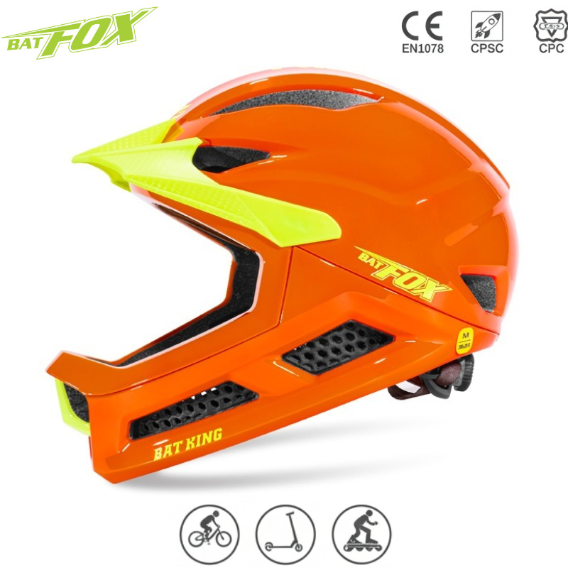 BATFOX Kids Full Face Mountain - огляд і ціна Mountain Biking Helmet Kids