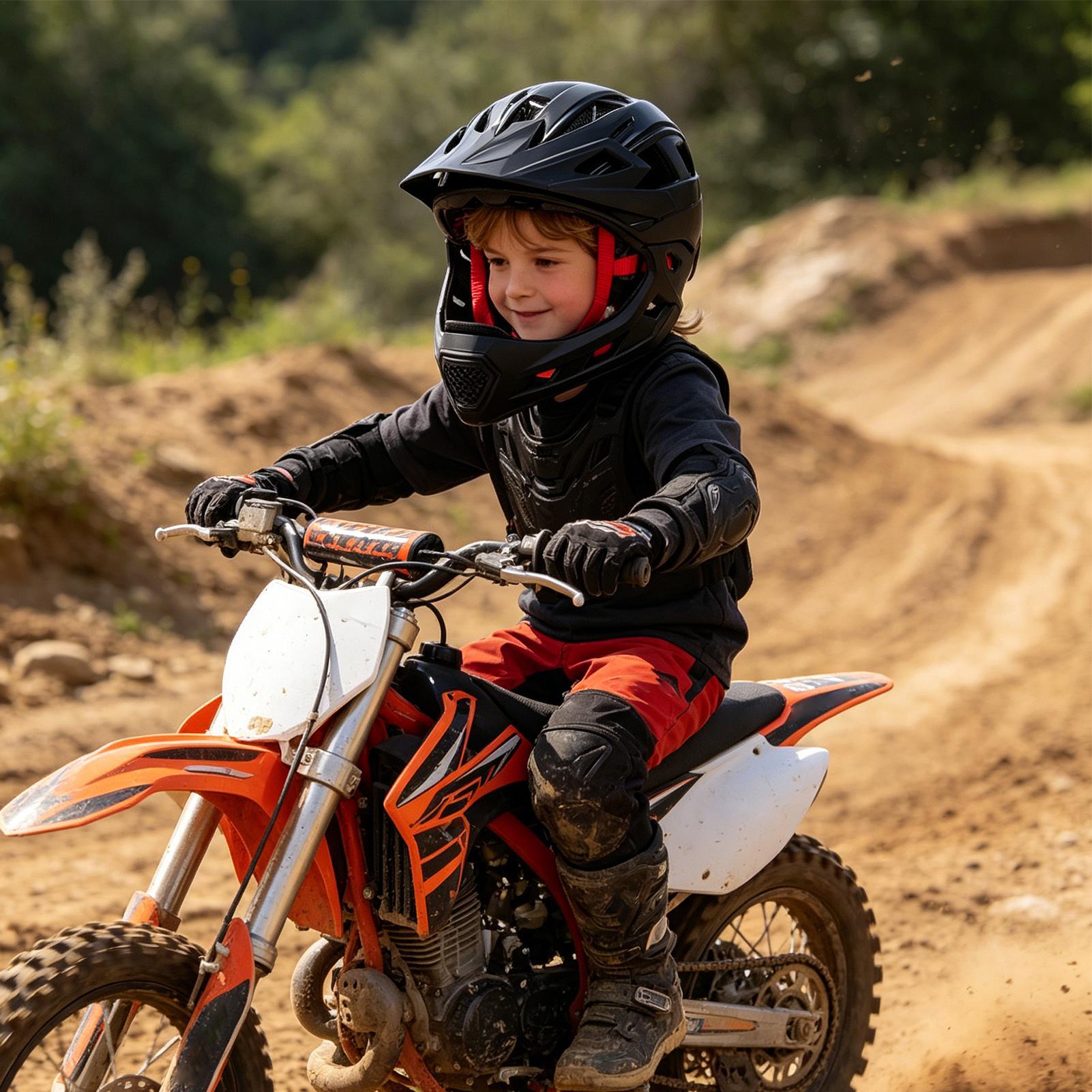 Kids Motocross Helmet Shockpro - огляд і ціна Mountain Biking Helmet Kids