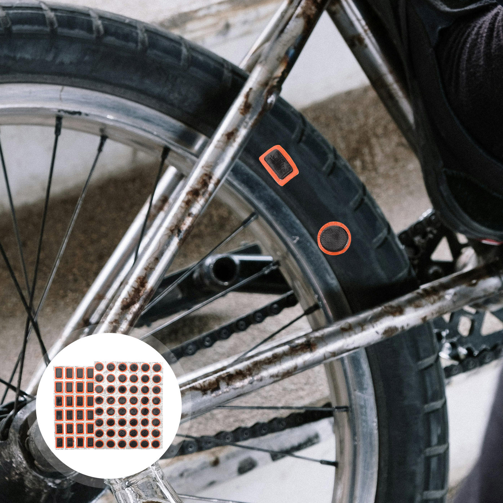 2Sheets Bike Tire Repair Patch - огляд і ціна Mountain Biking Tube