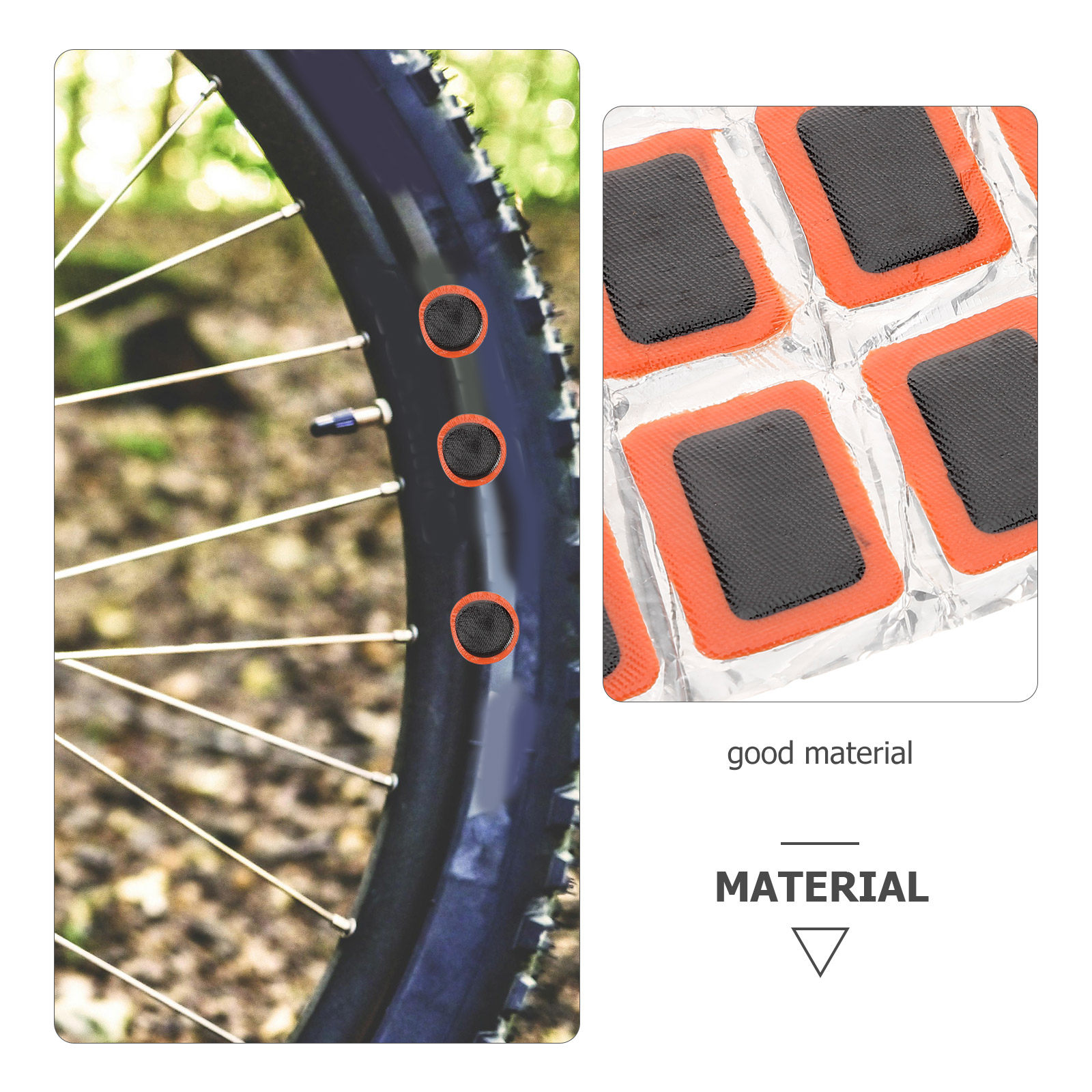 2Sheets Bike Tire Repair Patch - огляд і ціна Mountain Biking Tube