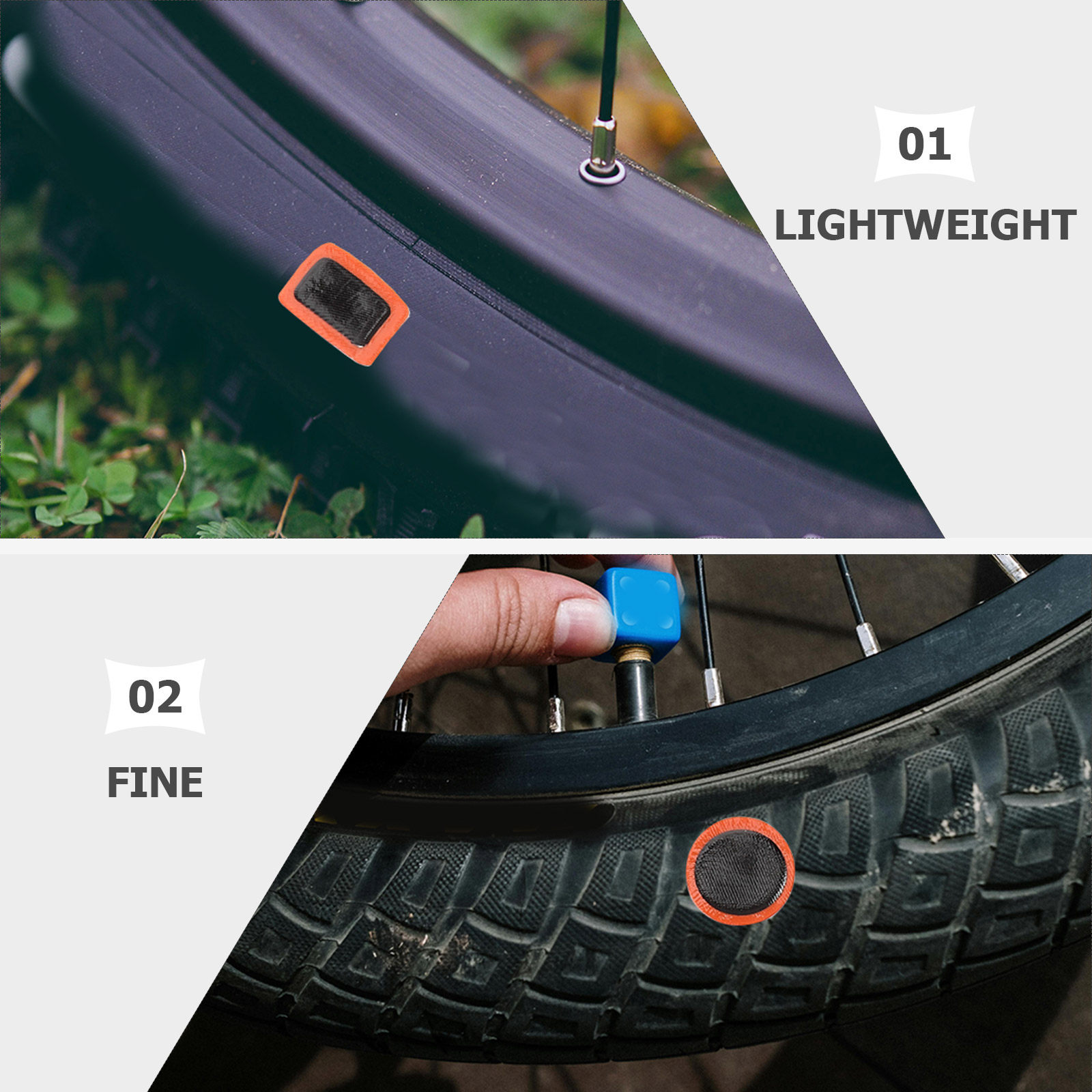 2Sheets Bike Tire Repair Patch - огляд і ціна Mountain Biking Tube