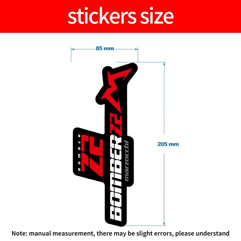 Sticky Front Fork Sticker for  - огляд і ціна Mountain Biking Colorado