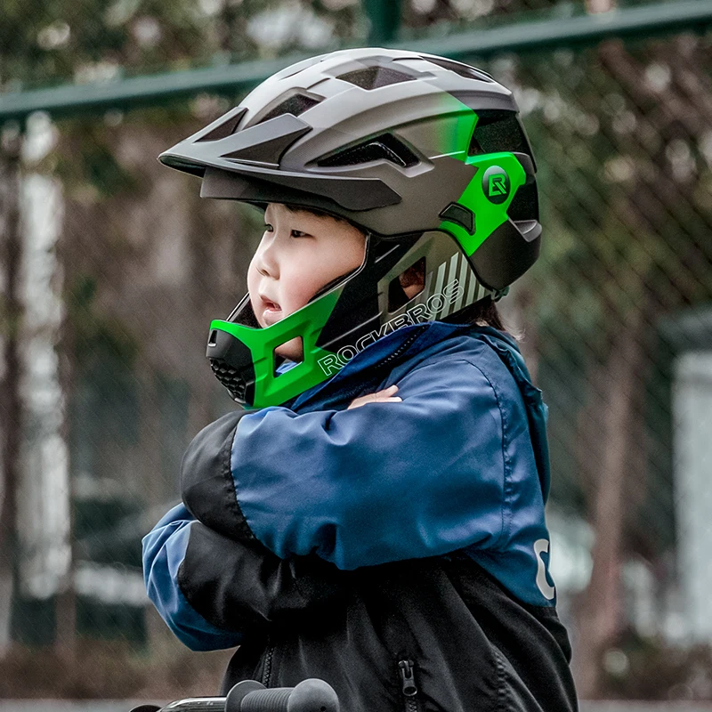 ROCKBROS Kids Detachable Full  - огляд і ціна Mountain Biking Helmet Kids