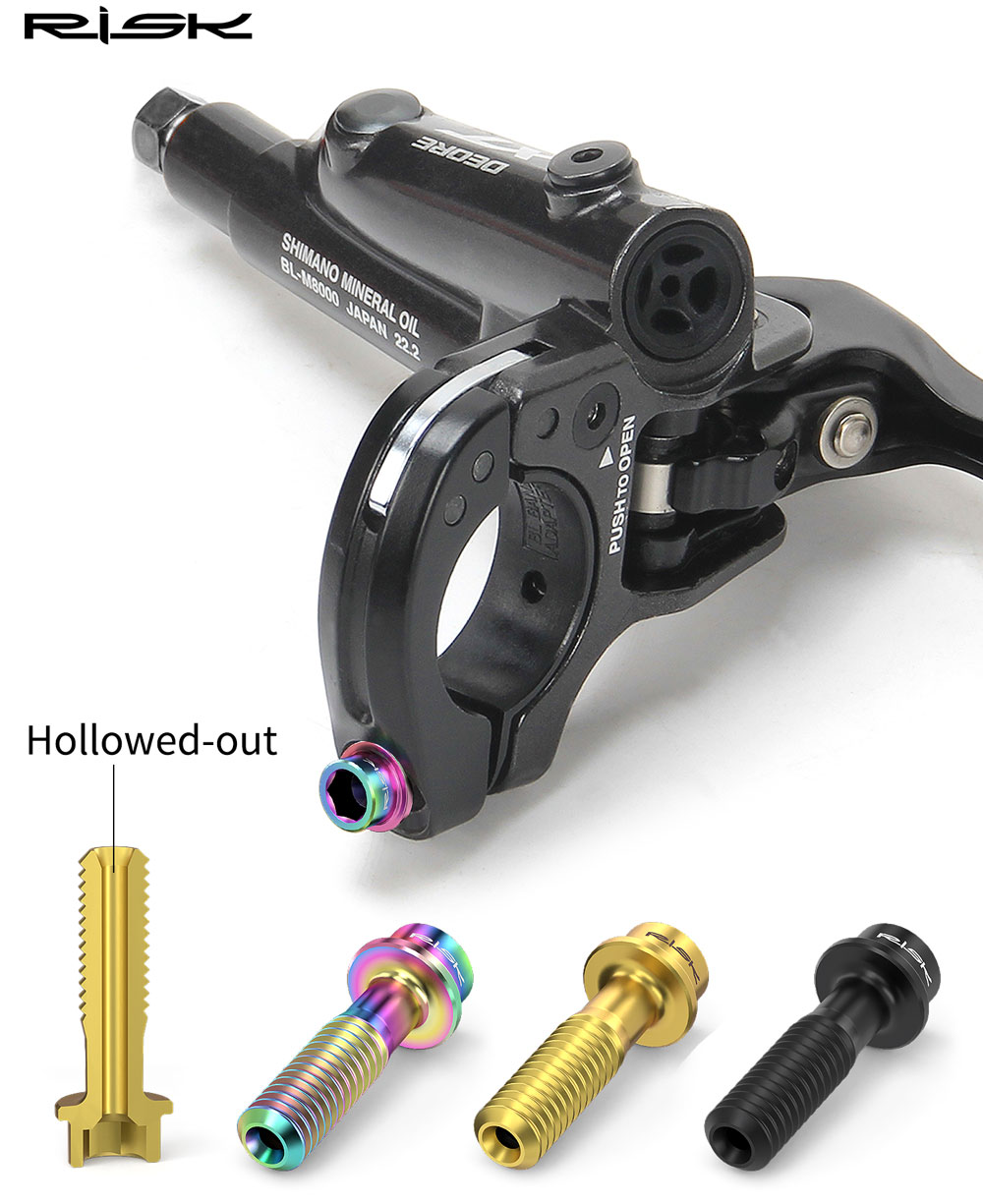 RISK M5x18mm Seat Screws Mount - огляд і ціна Mountain Biking Tube