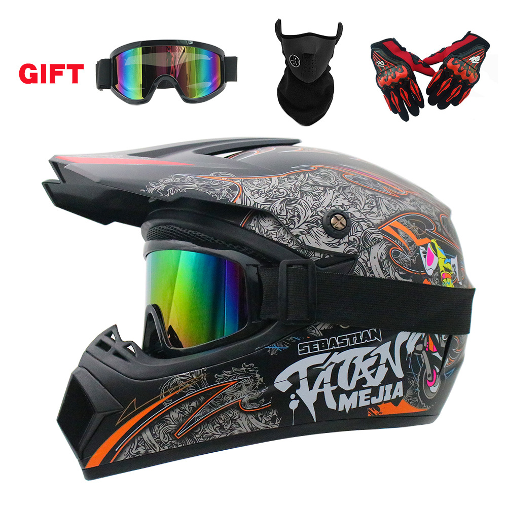 Capacete Youth Motorcycle Helm - огляд і ціна Mountain Biking Helmet Kids