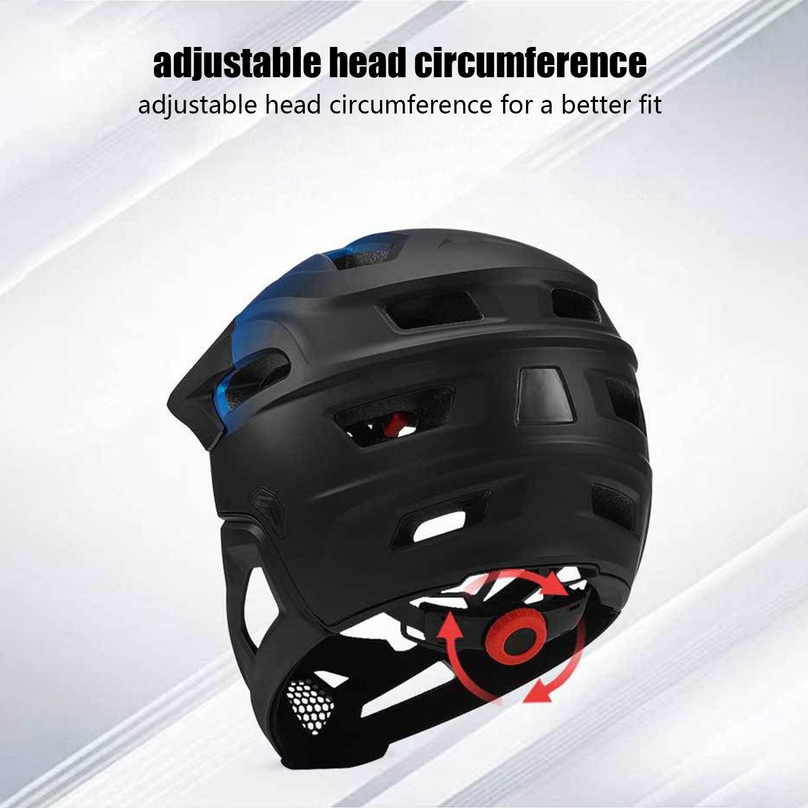 Detachable Full Face Bicycle H - огляд і ціна Mountain Biking Helmet Kids
