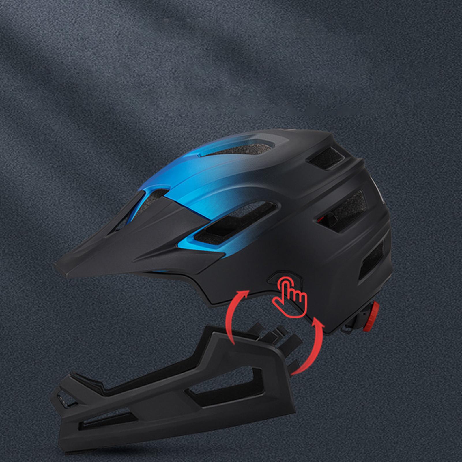 Detachable Full Face Bicycle H - огляд і ціна Mountain Biking Helmet Kids
